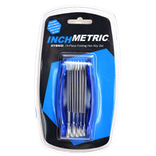 Load image into Gallery viewer, InchMetric® Hybrid® 14-Piece Hex Key Folding Set
